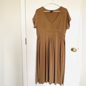 Midi Brown Dress